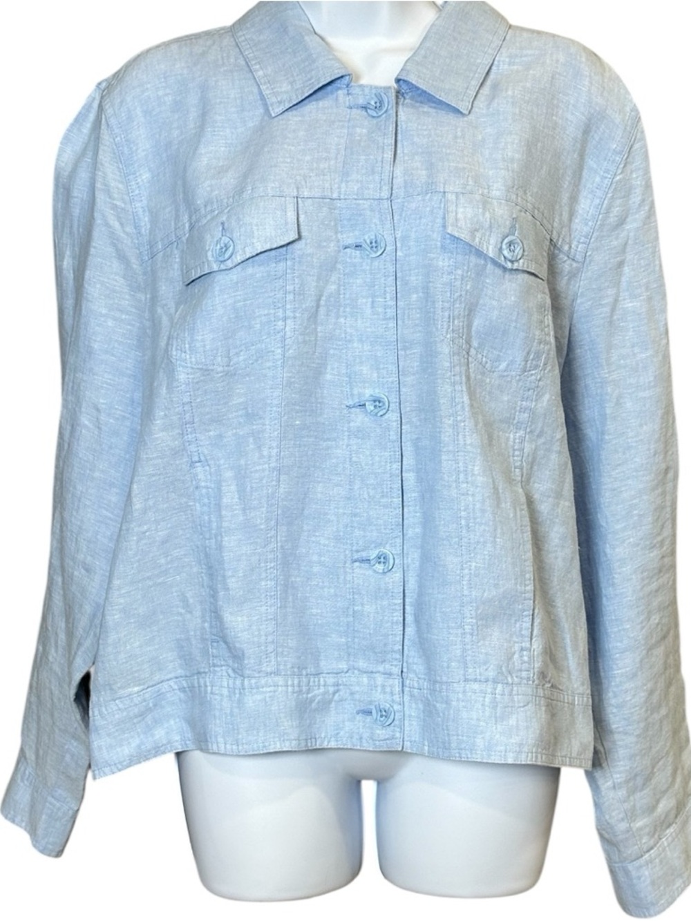 Tommy Bahama Two Palms Palmbray Clean-Edge Linen Jacket Size XL - Picture 4 of 9